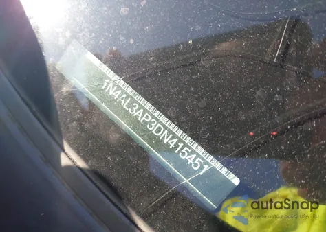 2013 Nissan Altima 2.5 Sv из США, поврежденный, VIN 1N4AL3AP3DN415451